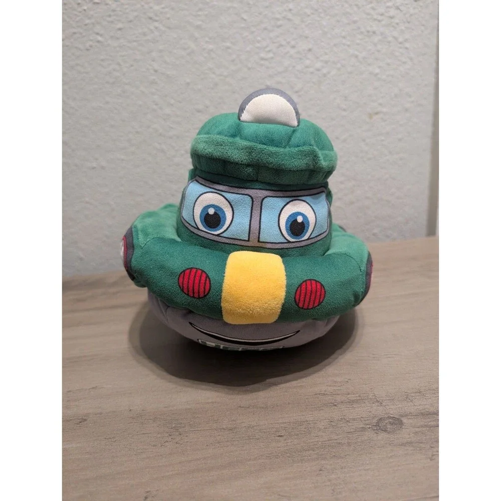 2023 Hess Plush Tugboat Light & Sound Tested Working 10